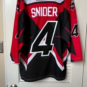 Philadelphia Wings Signed Geoff Snider Jersey - XXL